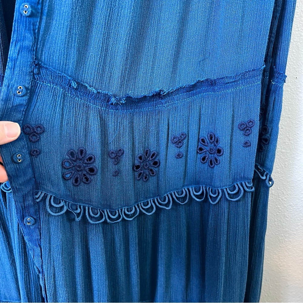 Free People Blue Maxi Dress - Picture 8 of 16
